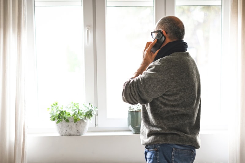 Homeowner calling an HVAC company, asking why his furnace stopped running at Wasilla, AK, home.